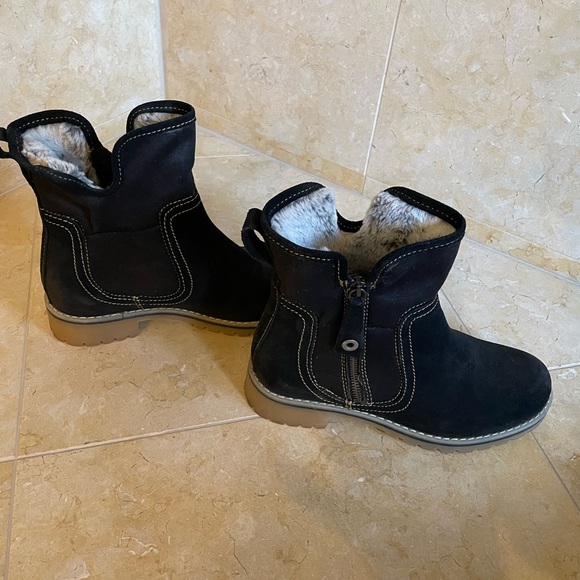 Waterproof boots round toe. NWOT black shoes #women #warm #Ericmichael - Picture 7 of 16